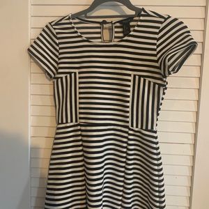 FOREVER 21 STRIPED DRESS
